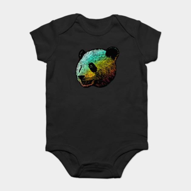 Cool Colored Panda